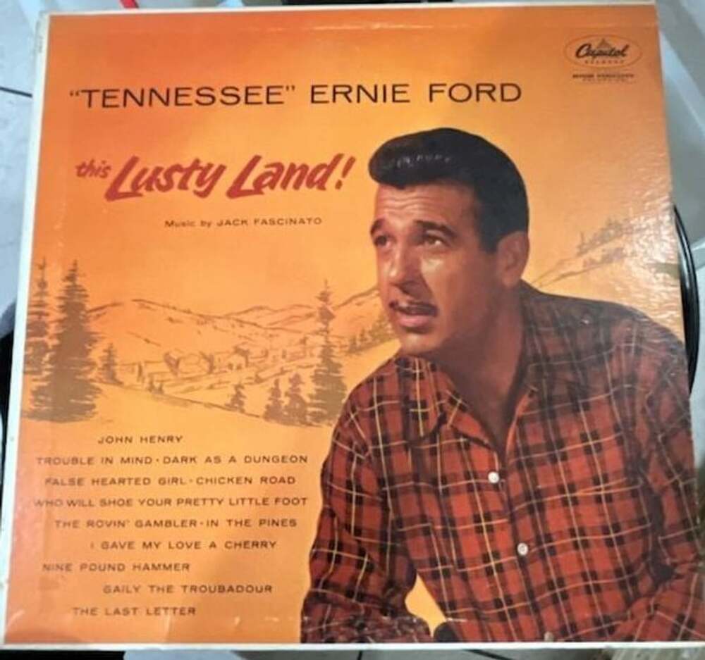 Tennessee Ernie Ford - This Lusty Land! Vintage Vinyl LP Album